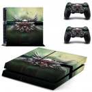Abstract Wallpaper decal skin sticker for PS4 console and controllers