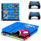 Mega Man 2 decal skin sticker for PS4 console and controllers