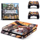 Valkyria Chronicles 4 decal skin sticker for PS4 console and controllers