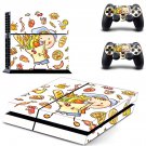 Fast food decal skin sticker for PS4 console and controllers