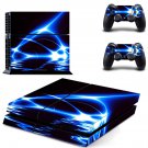 Abstract wallpaper decal skin sticker for PS4 console and controllers