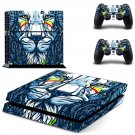 Lion Wallpaper decal skin sticker for PS4 console and controllers