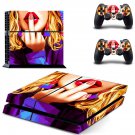 Sexy Lady decal skin sticker for PS4 console and controllers