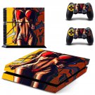 Sexy Lady decal skin sticker for PS4 console and controllers