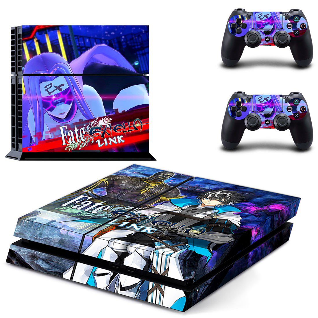 Fate Extella decal skin sticker for PS4 console and controllers