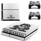 Mega Man 11 decal skin sticker for PS4 console and controllers
