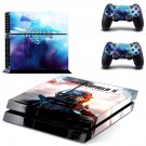 Battlefield 5 decal skin sticker for PS4 console and controllers