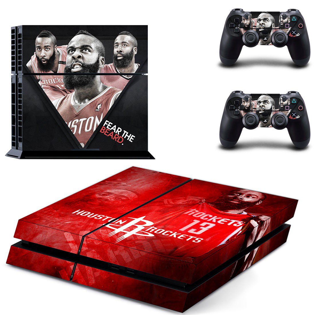 Stephen Curry decal skin sticker for PS4 console and controllers