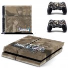 Valkyria Chronicles 4 decal skin sticker for PS4 console and controllers
