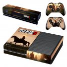 Red Dead Redemption 2 decal skin sticker for Xbox One console and controllers