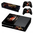 Warcraft decal skin sticker for Xbox One console and controllers