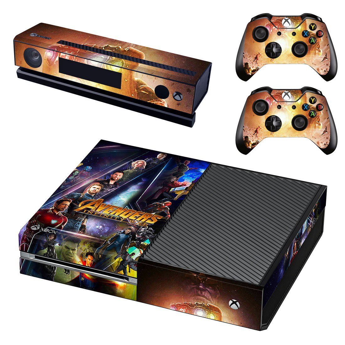 Avengers infinity war decal skin sticker for Xbox One console and controllers