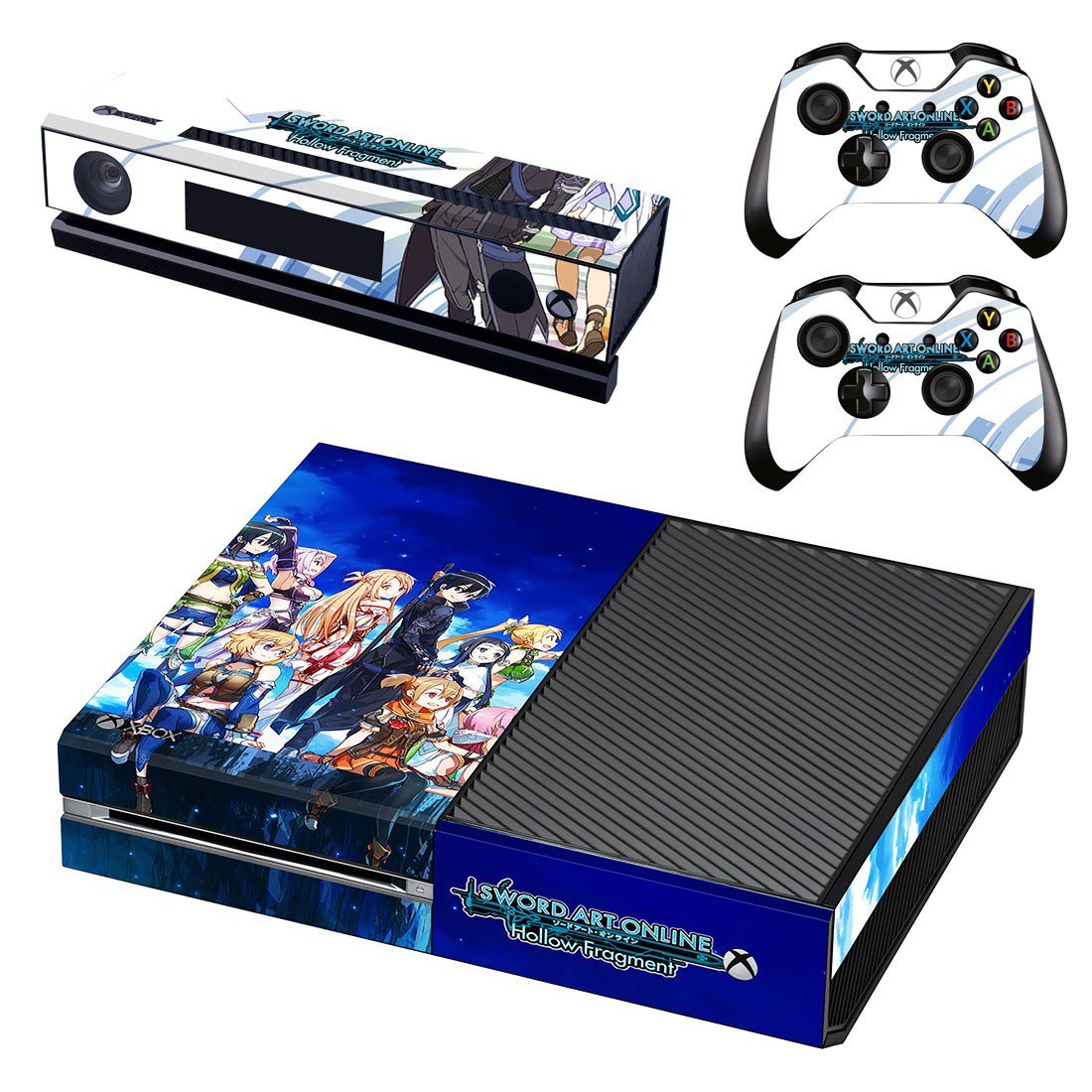 Sword Art Online Hollow Fragment decal skin sticker for Xbox One console and controllers