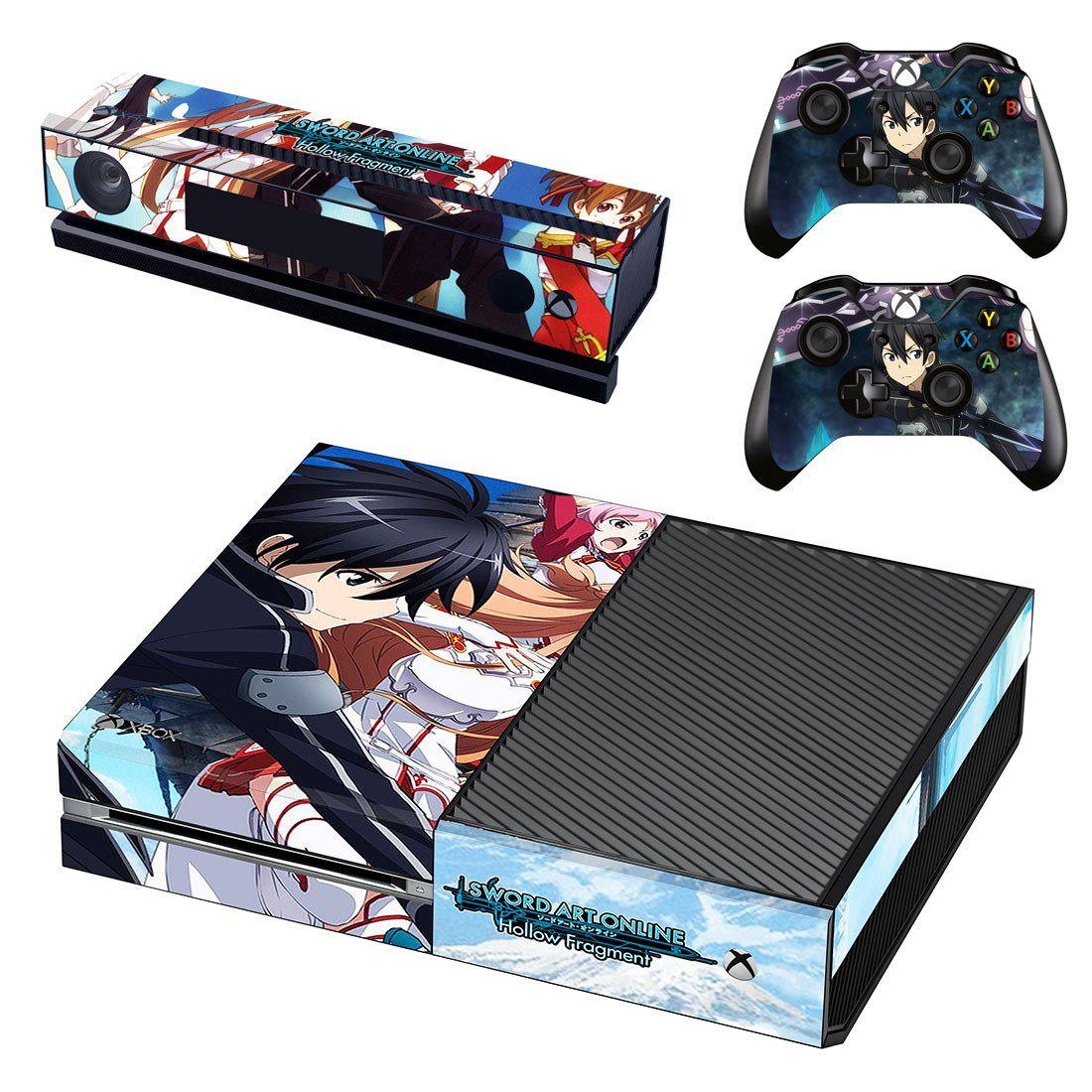 Sword Art Online Hollow Fragment decal skin sticker for Xbox One console and controllers