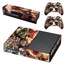 Attack on Titan 2 decal skin sticker for Xbox One console and controllers