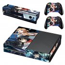 Sword Art Online decal skin sticker for Xbox One console and controllers