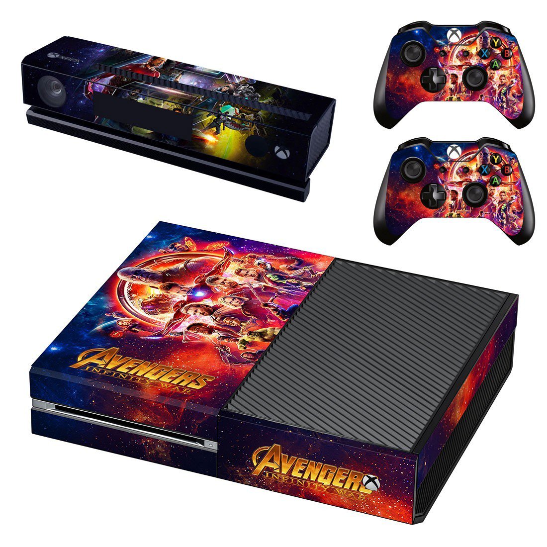 Avengers infinity war decal skin sticker for Xbox One console and controllers