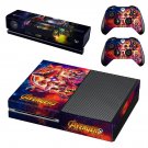 Avengers infinity war decal skin sticker for Xbox One console and controllers