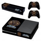 Black Panther decal skin sticker for Xbox One console and controllers