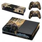 Black Panther decal skin sticker for Xbox One console and controllers