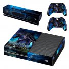 Black Panther decal skin sticker for Xbox One console and controllers