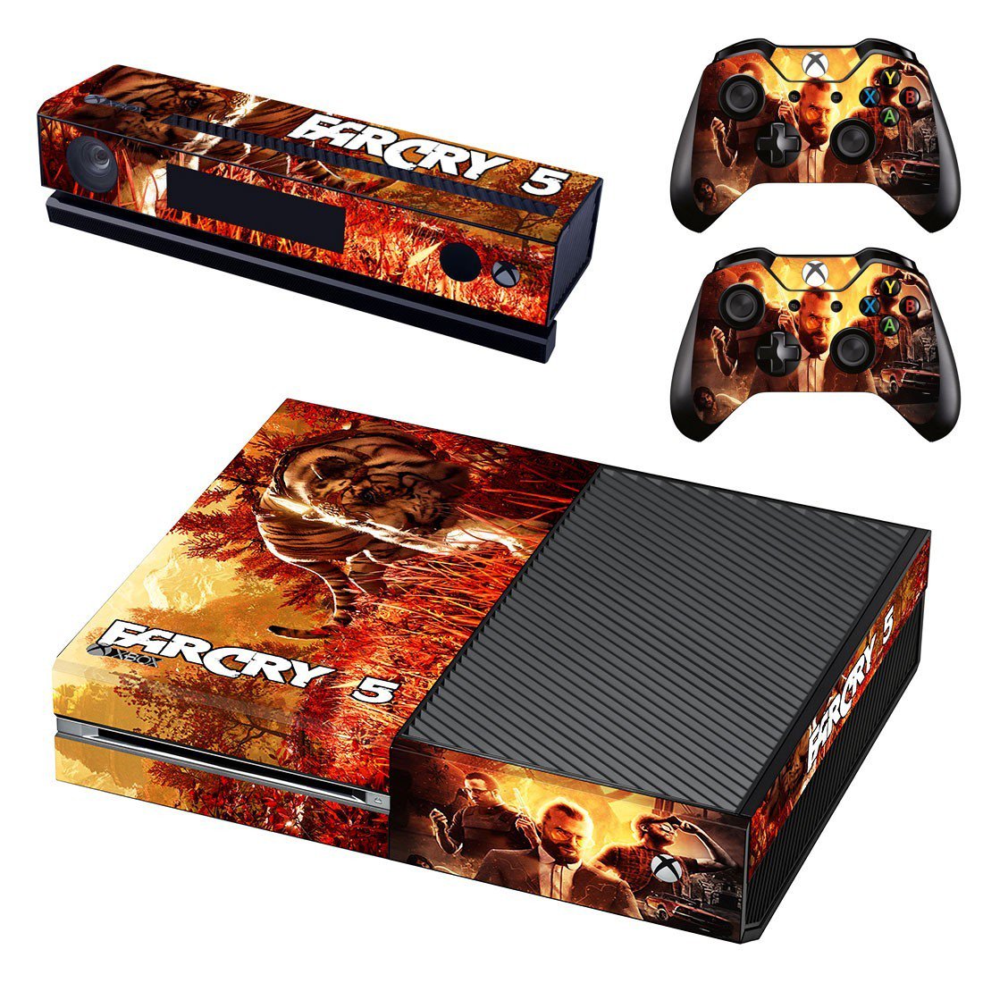 Far Cry 5 decal skin sticker for Xbox One console and controllers