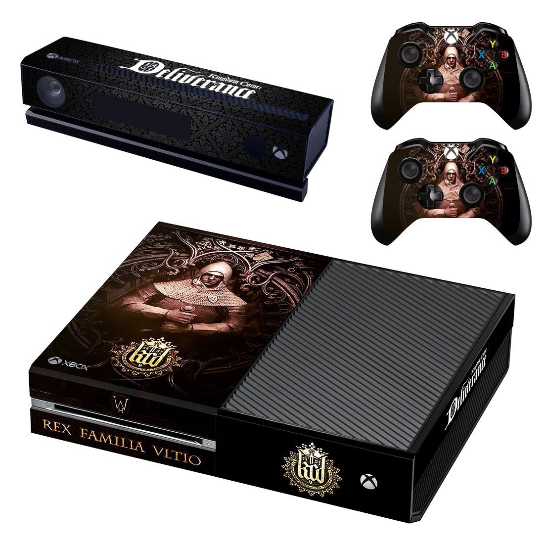 Kingdom Come Deliverance decal skin sticker for Xbox One console and controllers