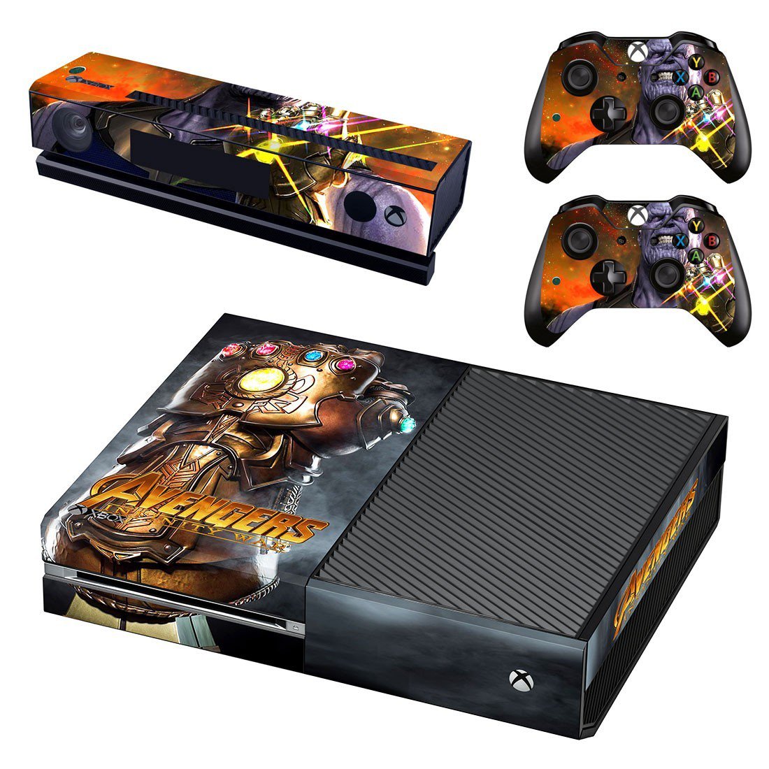Avengers infinity war decal skin sticker for Xbox One console and controllers