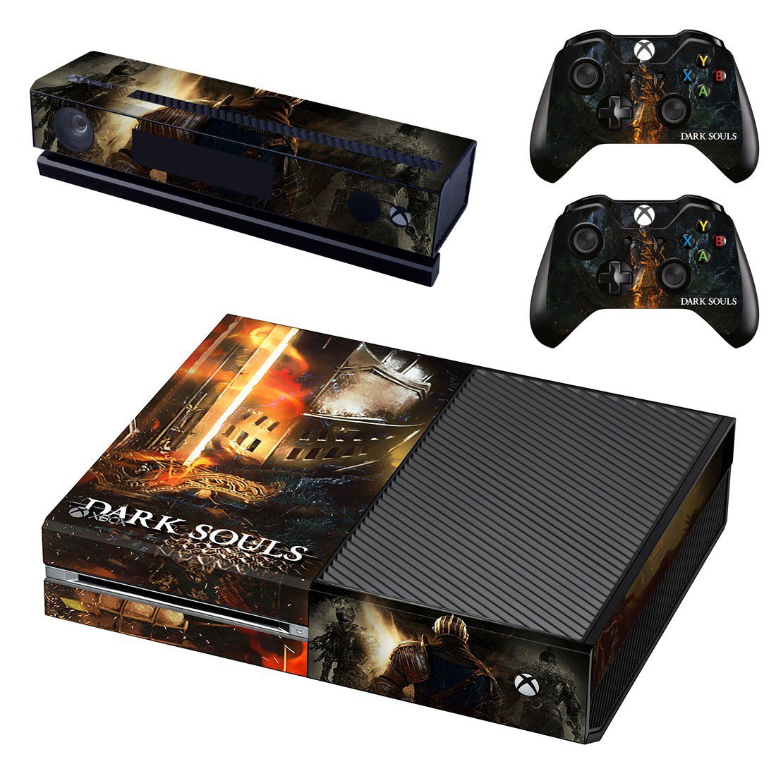 Dark Souls decal skin sticker for Xbox One console and controllers