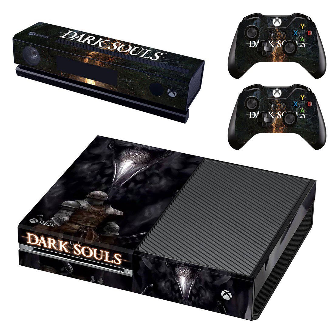 Dark Souls decal skin sticker for Xbox One console and controllers