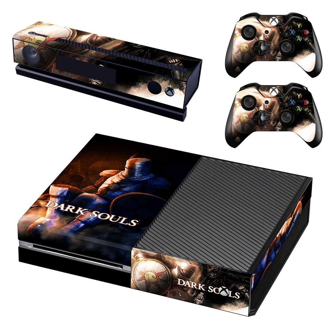 Dark Souls decal skin sticker for Xbox One console and controllers