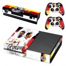 Germany national football team decal skin sticker for Xbox One console and controllers
