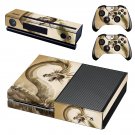 Quetzalcoatl Digital Art decal skin sticker for Xbox One console and controllers