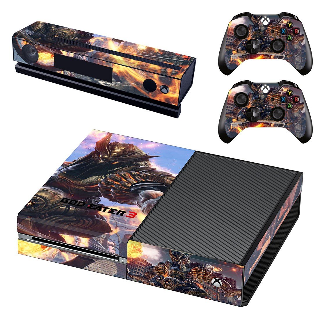 God Eater 3 decal skin sticker for Xbox One console and controllers