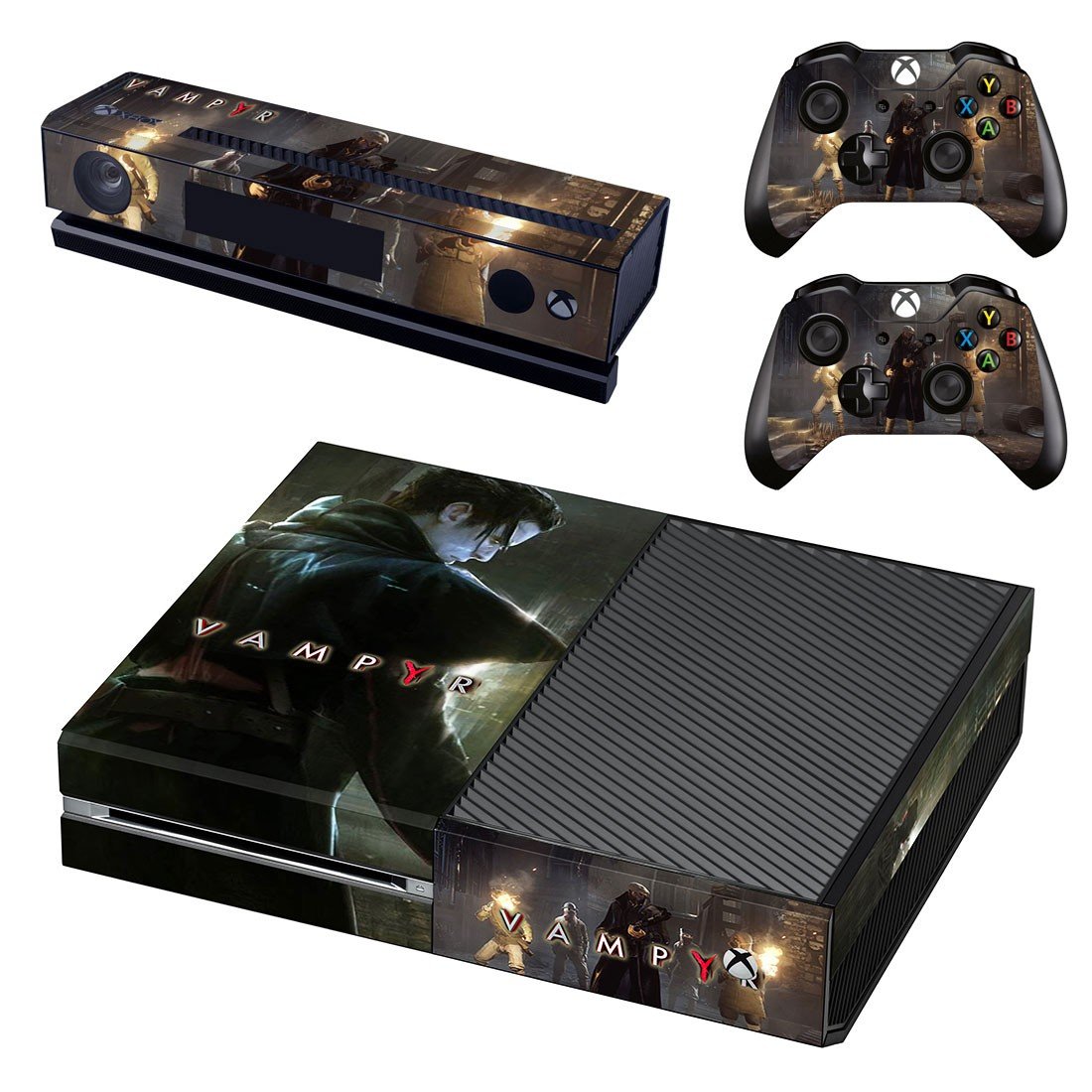 Vampyr decal skin sticker for Xbox One console and controllers