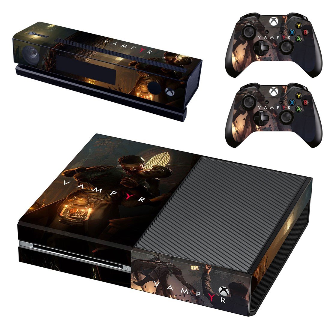 Vampyr decal skin sticker for Xbox One console and controllers