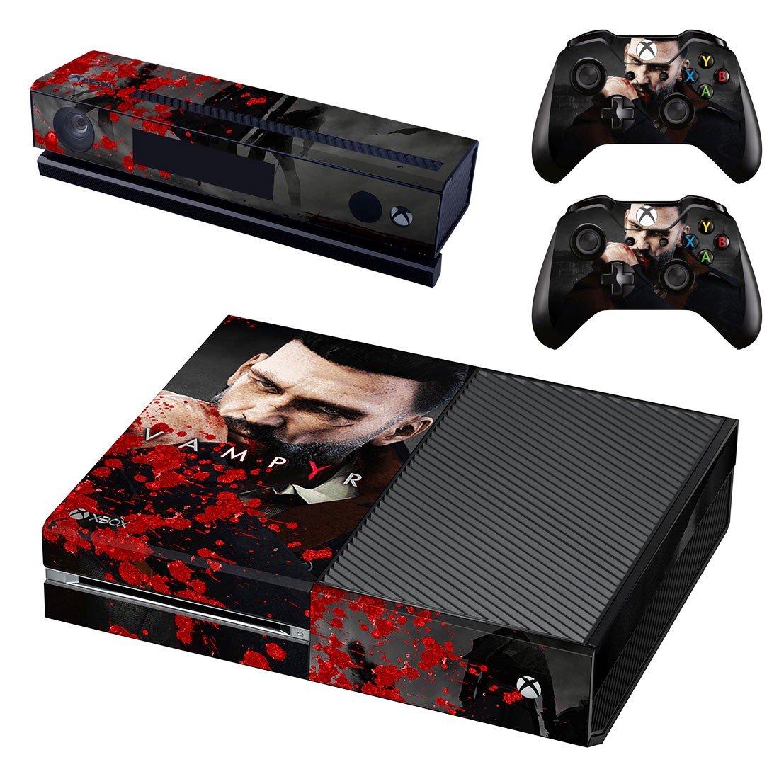 Vampyr decal skin sticker for Xbox One console and controllers