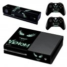 Venom decal skin sticker for Xbox One console and controllers