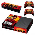 Red Dead Redemption 2 decal skin sticker for Xbox One console and controllers