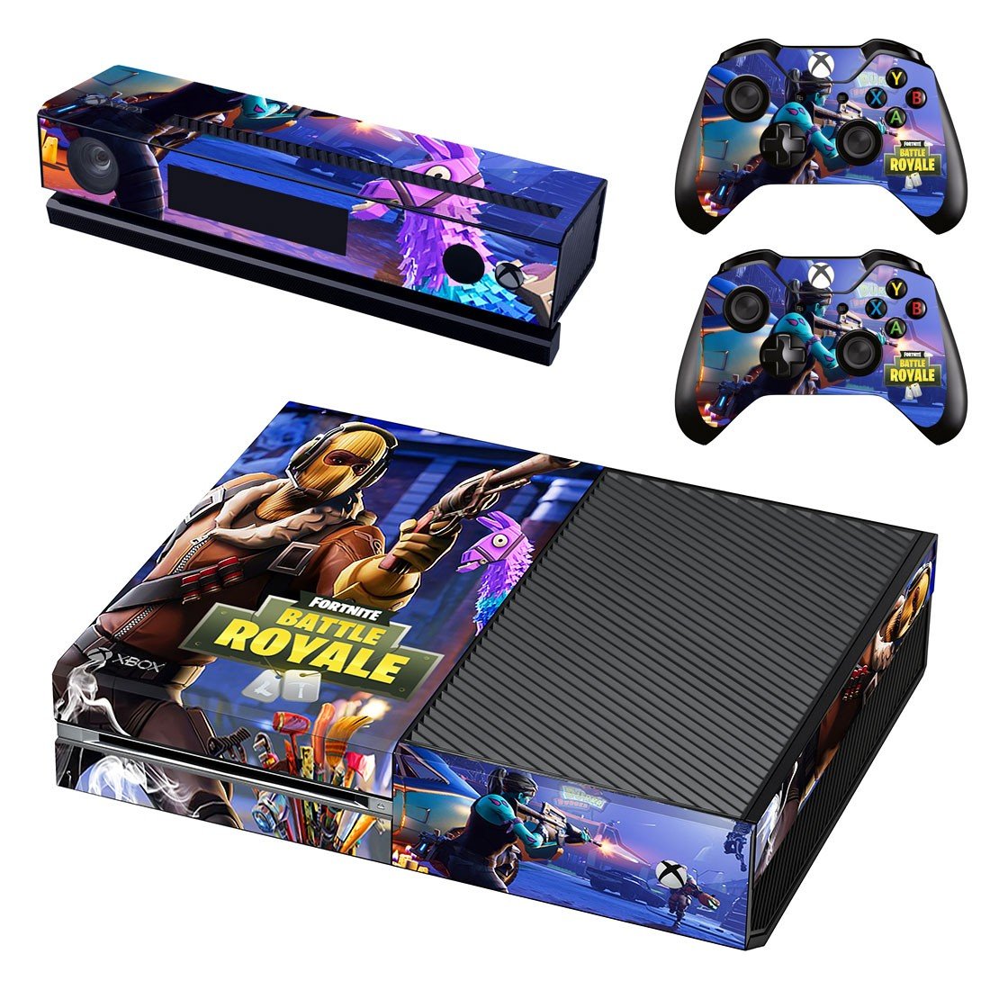 Fortnite decal skin sticker for Xbox One console and controllers