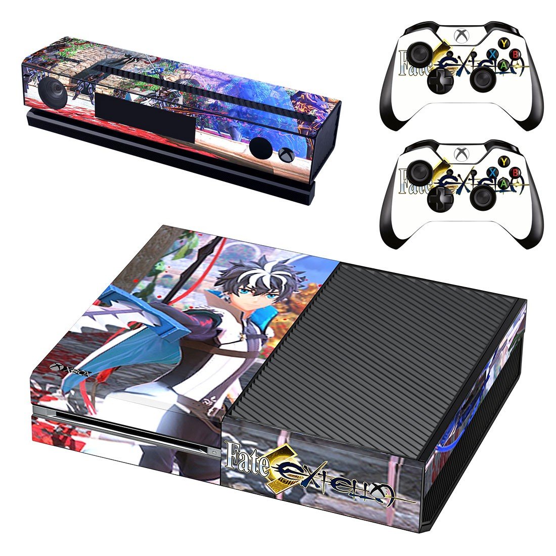 Fate Extella decal skin sticker for Xbox One console and controllers