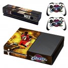 Cleveland Cavaliers decal skin sticker for Xbox One console and controllers