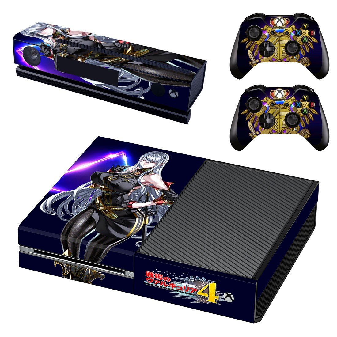 Valkyria Chronicles 4 decal skin sticker for Xbox One console and controllers