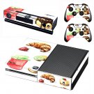 Fast food decal skin sticker for Xbox One console and controllers