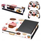 Fast food decal skin sticker for Xbox One console and controllers