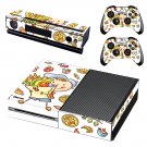 Fast food decal skin sticker for Xbox One console and controllers