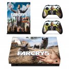Far Cry 5 decal skin sticker for Xbox One X console and controllers