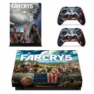 Far Cry 5 decal skin sticker for Xbox One X console and controllers