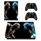 Mortal Kombat X decal skin sticker for Xbox One X console and controllers