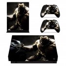 Mortal Kombat X decal skin sticker for Xbox One X console and controllers